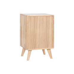 Chest of drawers Home ESPRIT Natural Metal Rubber wood 40 x 30 x 63 cm