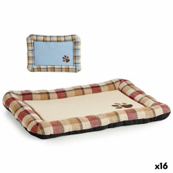 Pet bed Squared 50 x 7 x 70 cm (16 Units)