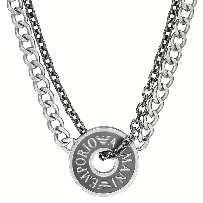 Men's Necklace Emporio Armani EGS3093040