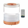 Aroma Diffuser Humidifier with Multicolour LED White Brown 500 ml (8 Units)