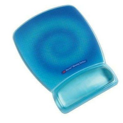 Mat with Wrist Rest 3M Confort Blue Polyurethane