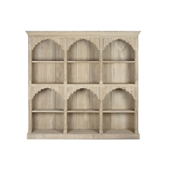 Shelves Home ESPRIT Wood 204 x 38 x 196 cm