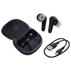 Headphones with Microphone Soundcore Liberty 4 Black Midnight black