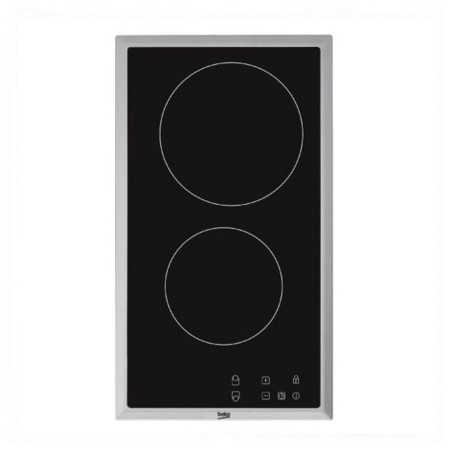 Glass-Ceramic Hob BEKO HDMC32400TX 30 cm 3000 W