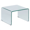 Side table 50 x 45 x 33 cm Transparent (2 Units)