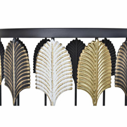 Set of 2 small tables DKD Home Decor Black Multicolour 46 x 46 x 61 cm