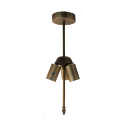 Ceiling Light Viro Dalí Amber Iron 60 W 30 x 45 x 30 cm