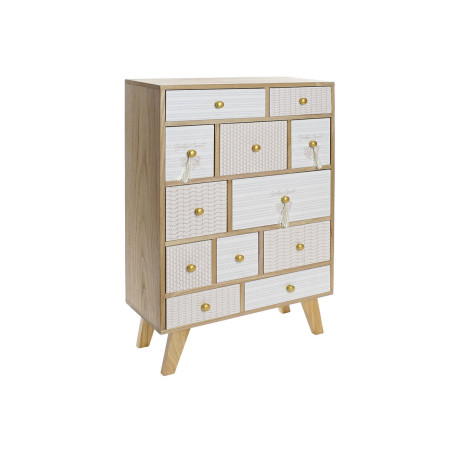 Chest of drawers DKD Home Decor Natural Paolownia wood 60 x 26 x 94 cm