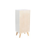 Chest of drawers DKD Home Decor White Rattan Paolownia wood 40 x 30 x 90 cm