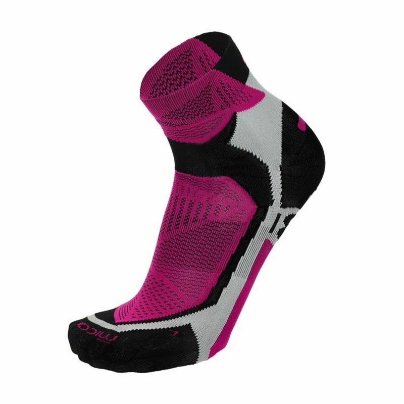 Sports Socks Mico Alza X Light Fuchsia Unisex