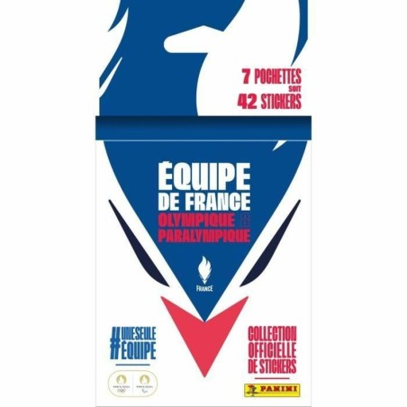 Stickers Panini Olympique France 7 Pieces