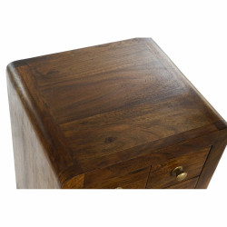 Nightstand DKD Home Decor Brown Golden Natural Acacia 45 x 40 x 61 cm