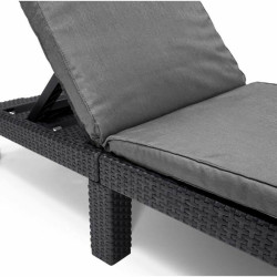 Sun-lounger Allibert by KETER Daytona De Luxe 187 x 58 x 29 cm Grey