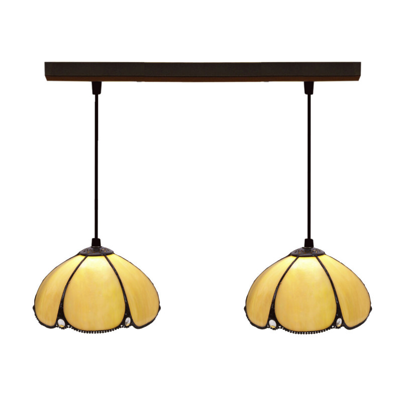 Ceiling Light Viro Beige Iron 60 W 50 x 20 x 20 cm