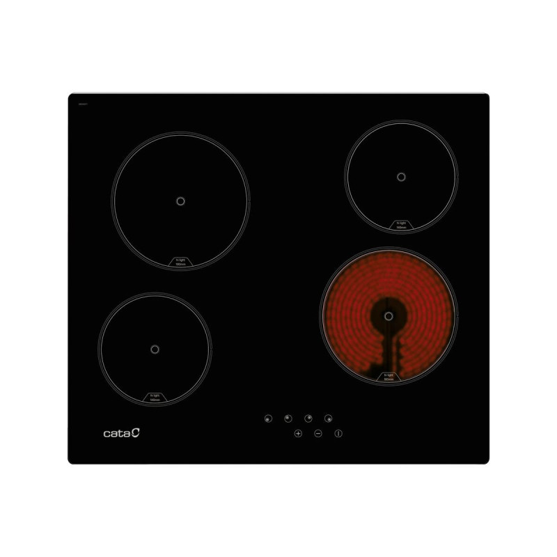 Glass-Ceramic Hob Cata TN604/B 6000 W