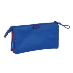 Double Carry-all F.C. Barcelona Blue Maroon 22 x 12 x 3 cm