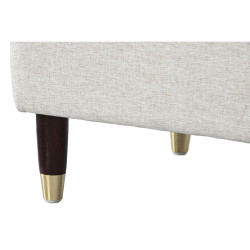 Bench Home ESPRIT Beige MDF Wood 110 x 45 x 44 cm