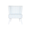 Armchair DKD Home Decor 73 x 67 x 85 cm Blue Wood White