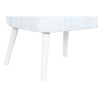 Armchair DKD Home Decor 73 x 67 x 85 cm Blue Wood White