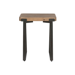 Set of 2 tables Home ESPRIT Brown Black 50 x 38 x 62 cm