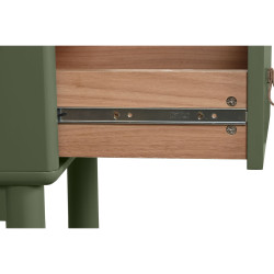 Nightstand Home ESPRIT Green MDF Wood 48 x 40 x 55 cm