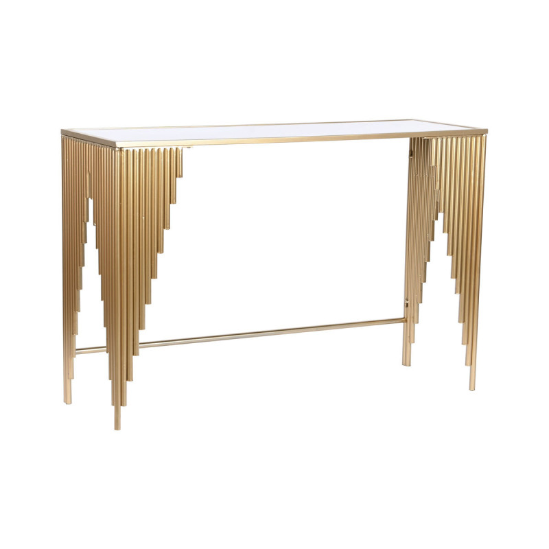 Console Home ESPRIT Black Golden 120 x 40 x 80 cm