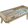 Bench Home ESPRIT Multicolour Natural Mango wood 114 x 41 x 53 cm