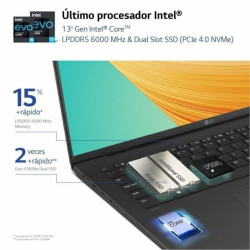 Laptop LG Gram 14Z90R-G.AD75B 14" Intel Core i7-1360P 32 GB RAM 512 GB SSD