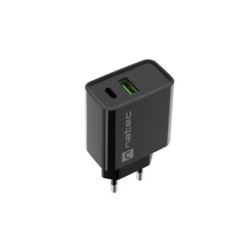 Wall Charger Natec RIBERA NUC-2062 Black 20 W