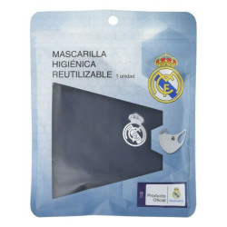 Hygienic Reusable Fabric Mask Real Madrid C.F. Blue