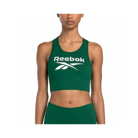 Sports Bra Reebok IDENTITY SMAL 100076020  Green