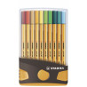 Set of Felt Tip Pens Stabilo Point 88 Case Multicolour