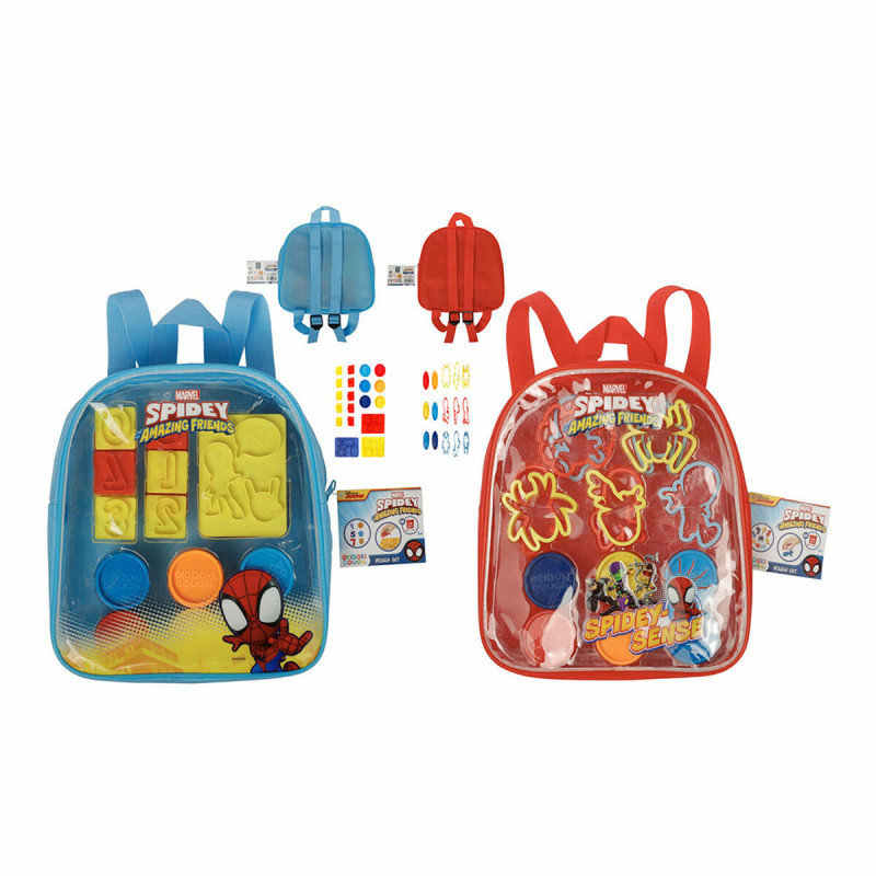 Craft Set Spidey Blue Modelling clay moulds Modelling clay Rucksack