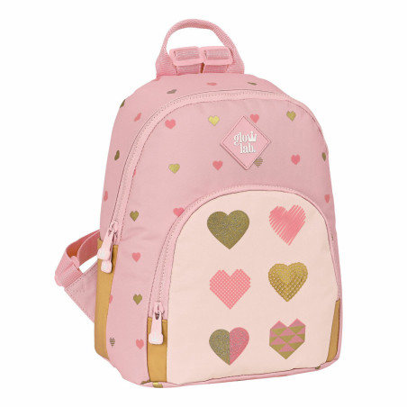 Child bag Safta Glowlab Hearts 25 x 13 x 30 cm