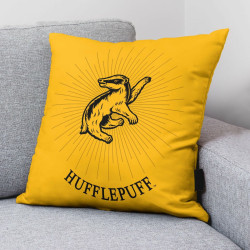 Cushion cover Harry Potter Hufflepuff Yellow 50 x 50 cm