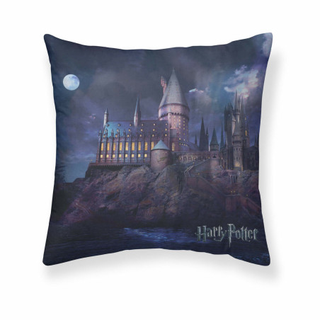 Cushion cover Harry Potter Go to Hogwarts Navy Blue 50 x 50 cm