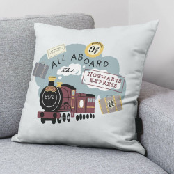 Cushion cover Harry Potter Magic Travel 50 x 50 cm