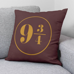 Cushion cover Harry Potter Platform 9 3/4 Maroon 50 x 50 cm