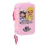 Triple Pencil Case Na!Na!Na! Surprise Sparkles Light Pink (36 Pieces)