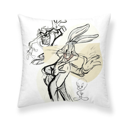 Cushion cover Looney Tunes Looney Sketch A 45 x 45 cm