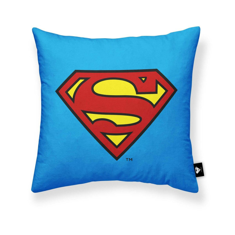 Cushion cover Superman Superman A Blue 45 x 45 cm