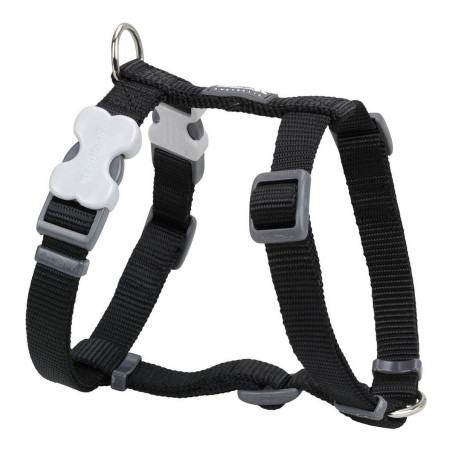 Dog Harness Red Dingo Smooth 37-61 cm Black