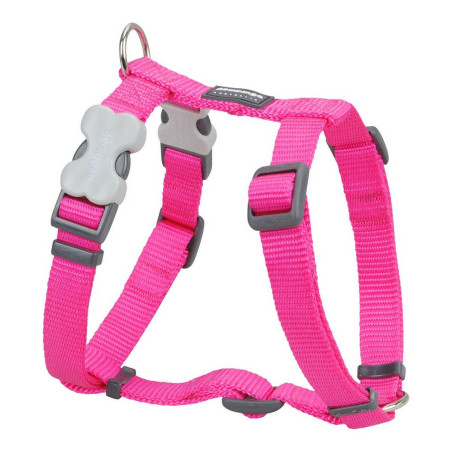 Dog Harness Red Dingo Smooth Fuchsia