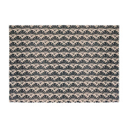 Carpet Atmosphera Black Beige Cotton Multicolour 60 x 90 cm