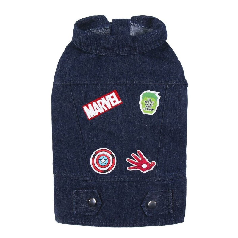 Dog coat Marvel Blue M