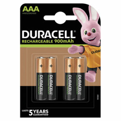 Rechargeable Batteries DURACELL HR03 AAA 900 mAh