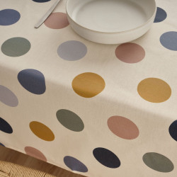 Stain-proof tablecloth Belum 0120-160 100 x 80 cm Circles