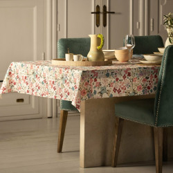 Stain-proof tablecloth Belum 0120-52 100 x 80 cm Flowers