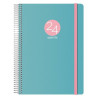 Diary MEMPHIS  DOHE 2024 Annual Green 15 x 21 cm