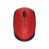 Wireless Mouse Logitech M171 1000 dpi Black Red